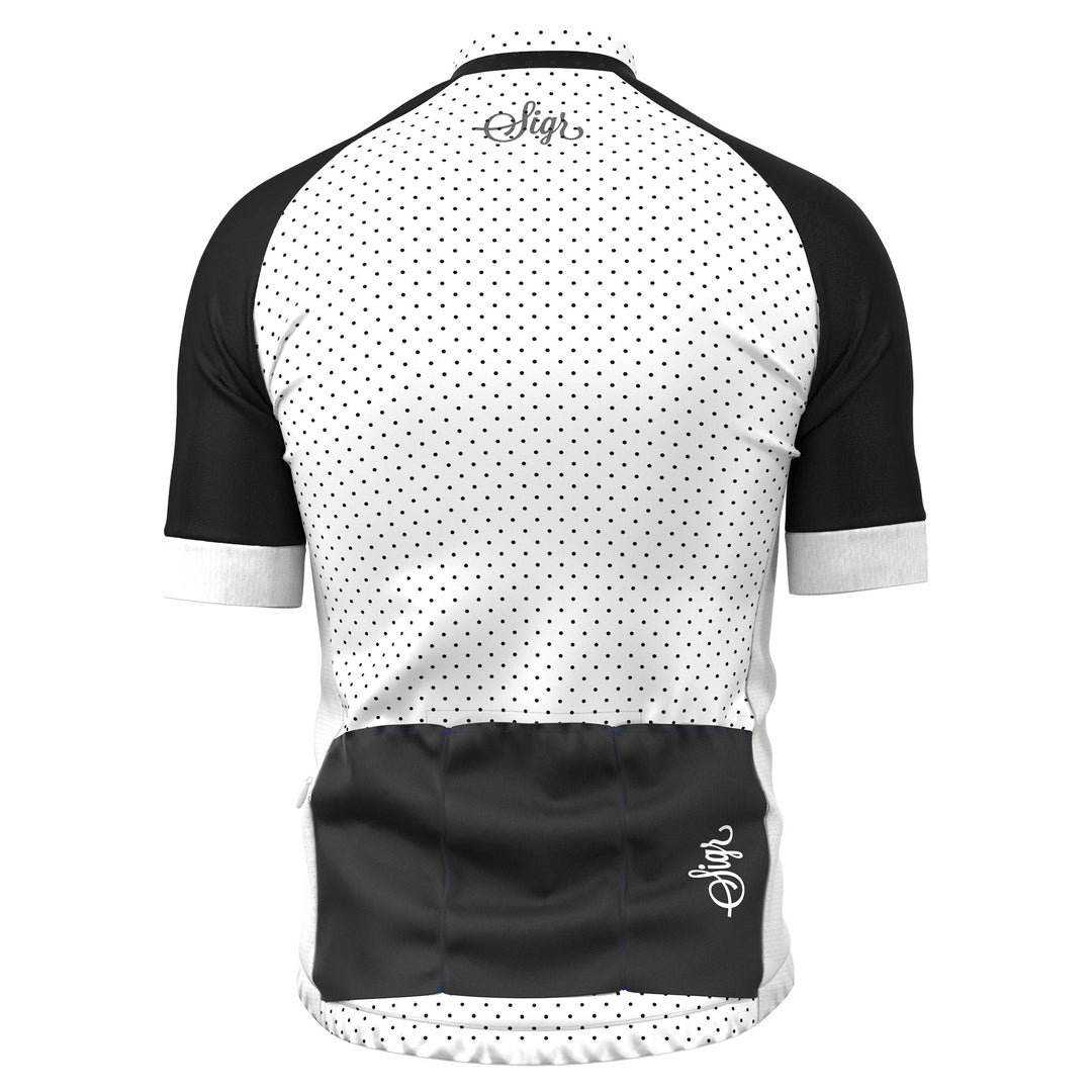 White Legacy Men's Cycling Jersey by Sigr Cycling Clothing