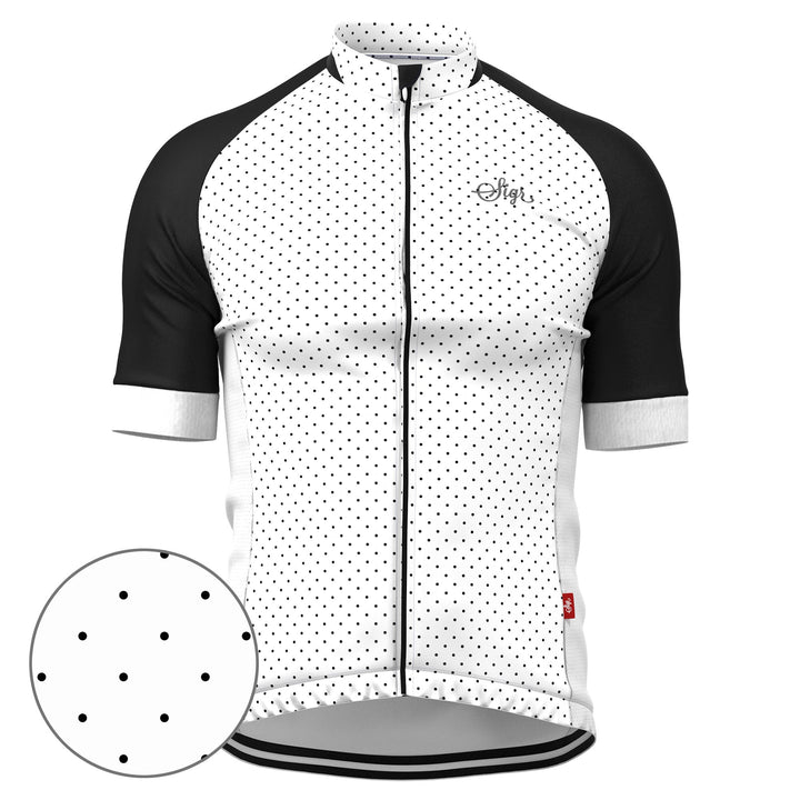 White Legacy Men's Cycling Jersey by Sigr Cycling Clothing