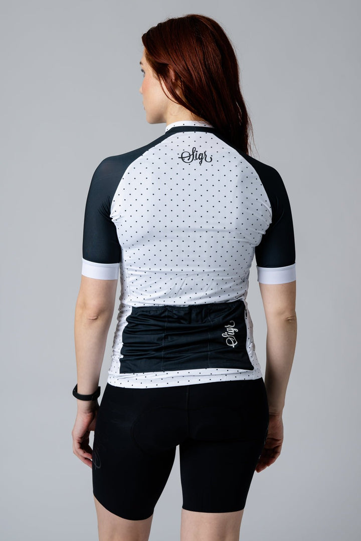 White Legacy Women's Cycling Jersey by Sigr Cycling Clothing