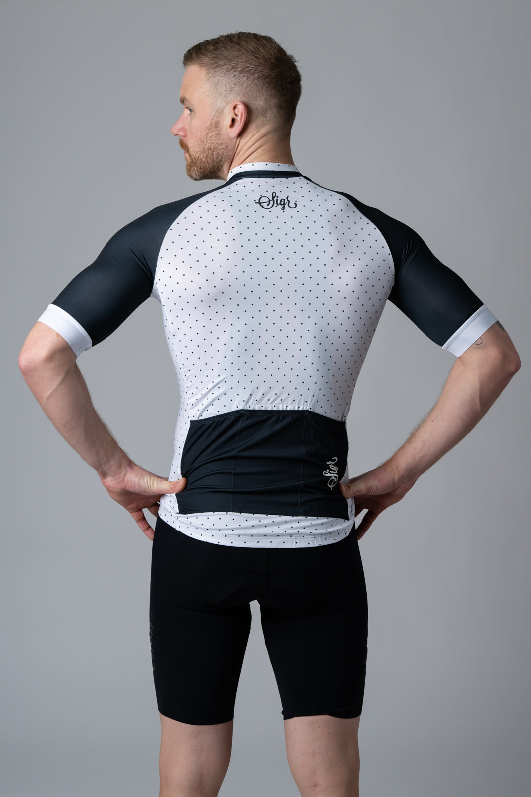 Sigr White Legacy - Cycling Jersey for Men