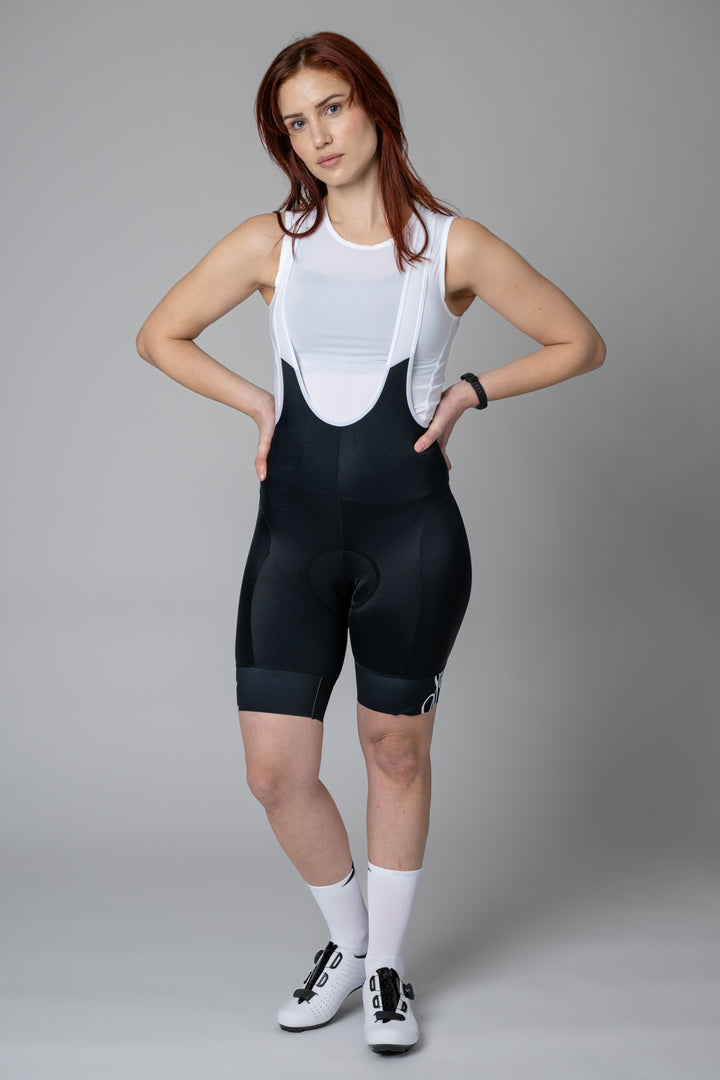 Sigr Landsväg - longer on your leg - Cycling Bib Shorts for Women