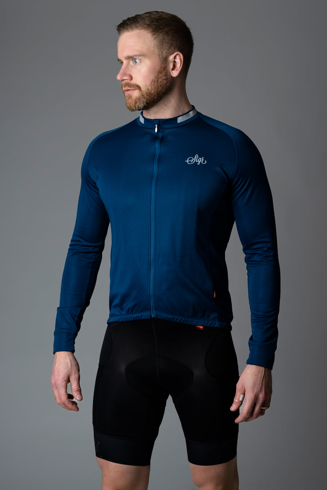 Sigr Krokus Blue - Warmer Long Sleeved Jersey for Men