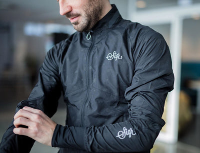 Sigr Norrsken - Reflective Cycling Pack Jacket for Men - PRO Series