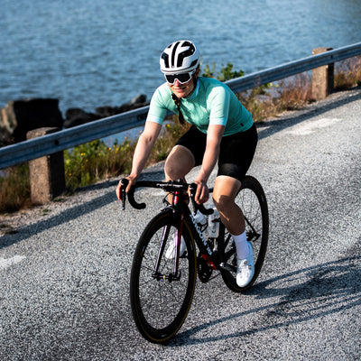 Sigr Bergvallmo Ice-Mint Cycling Jersey for Women