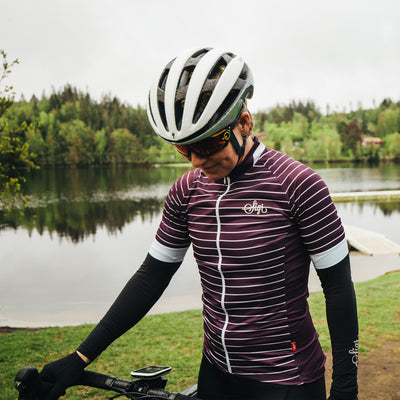 Sigr Purple Horizon - Cycling Jersey for Women