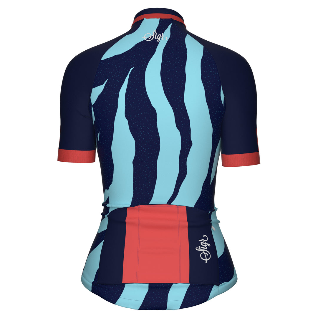 Sigr Fjällbäck Blue - Cycling Jersey for Women