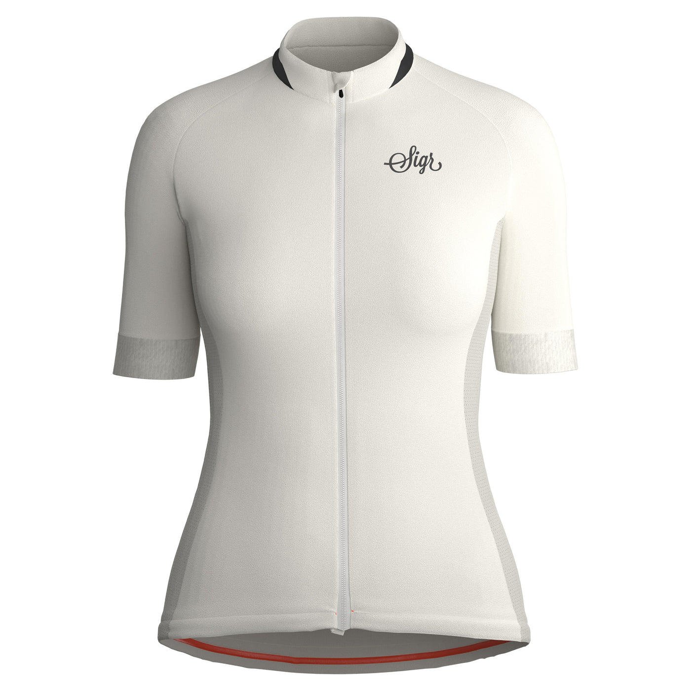 Sigr Hägg - White Cycling Jersey for Women