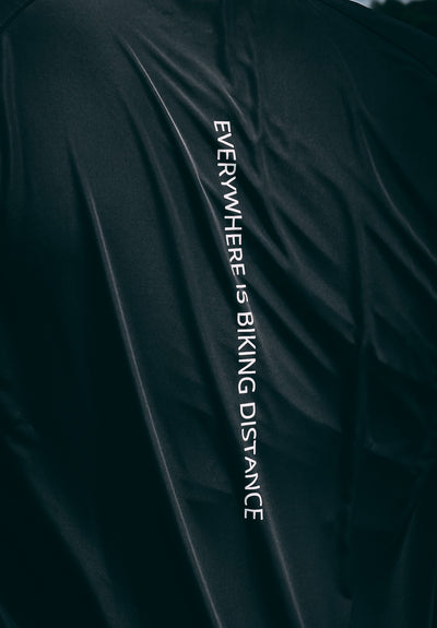 Sigr Treriksröset Black - Cycling Pack Jacket for Men