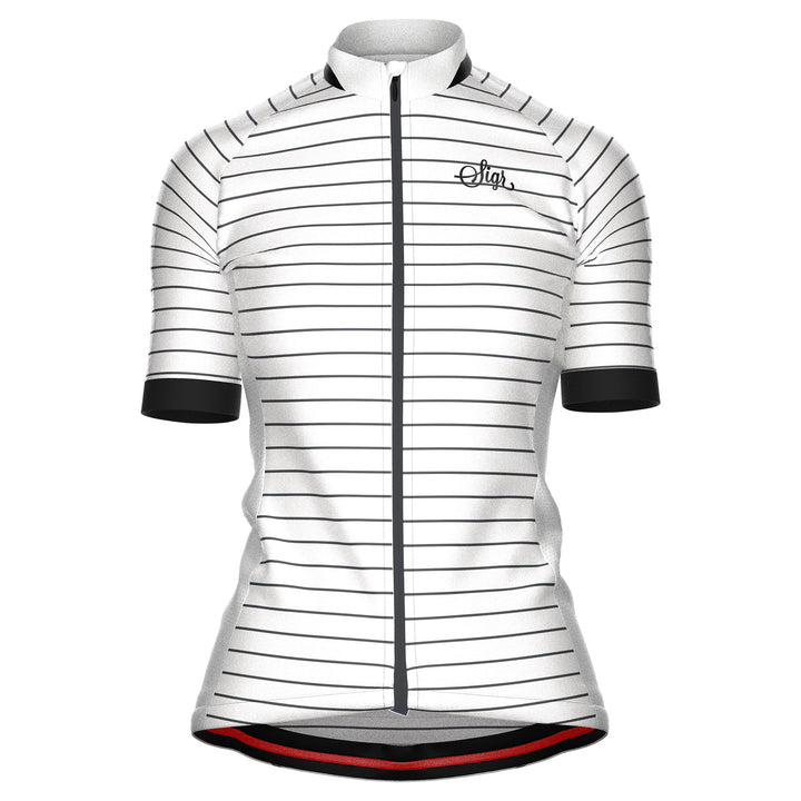 Sigr White Horizon - Cycling Jersey for Women