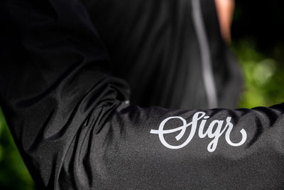 Sigr Uppsala Black - Cycling Wind Jacket for Women