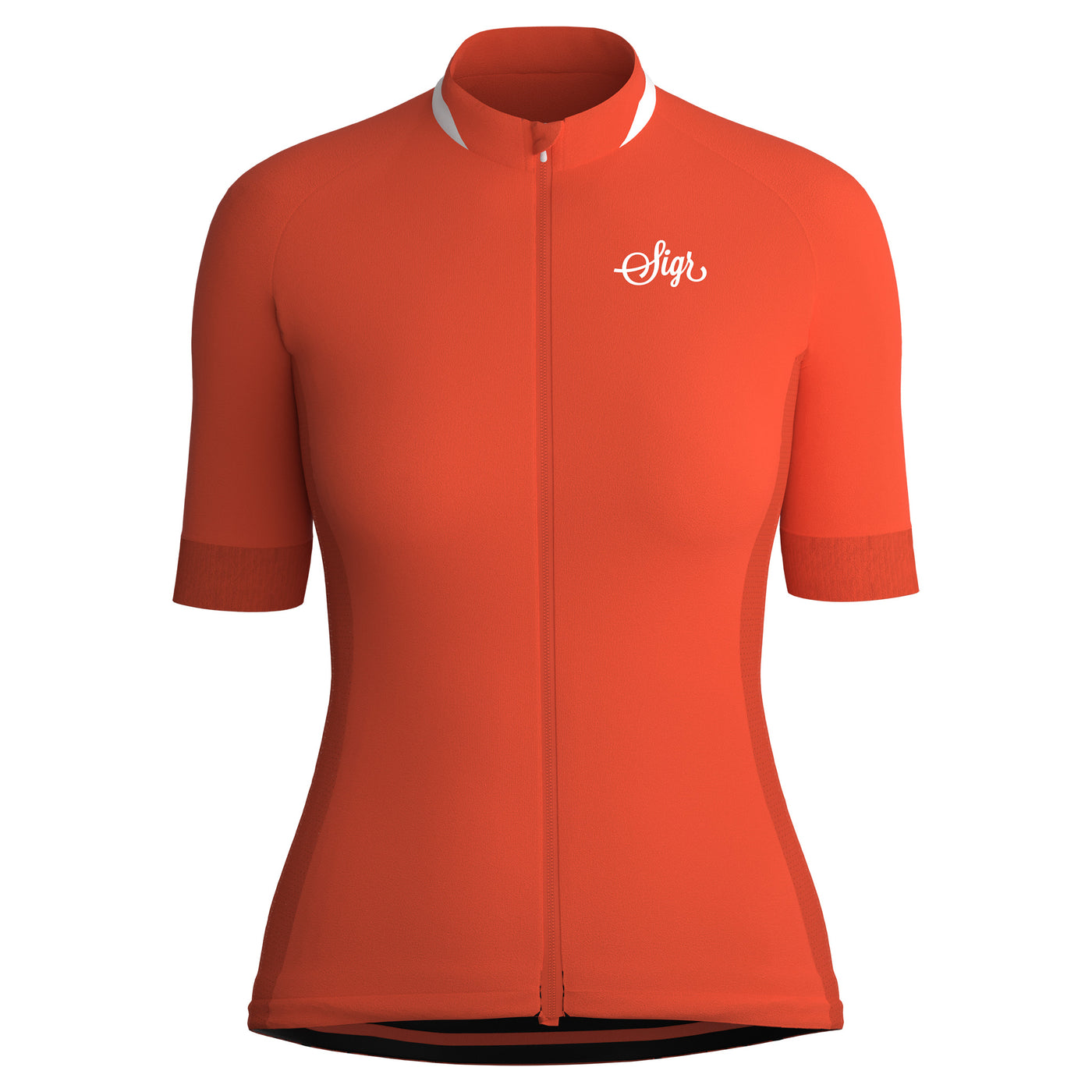 Sigr Havtorn Dawn - Orange Cycling Jersey for Women