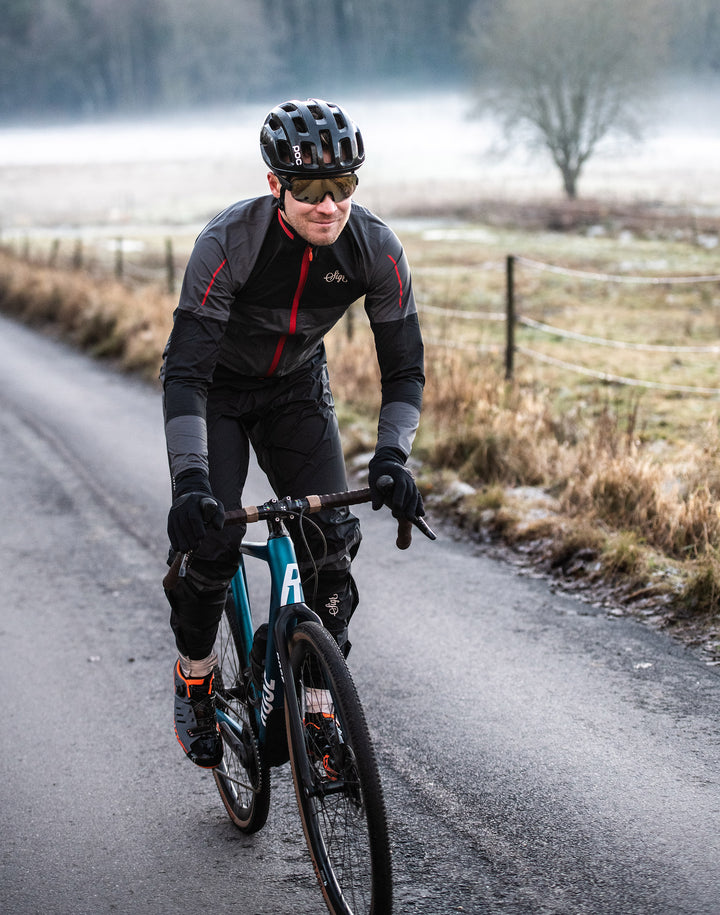 Sigr Västkusten Men's Cycling Rain Jacket: Waterproof, Breathable & Sophisticated Performance
