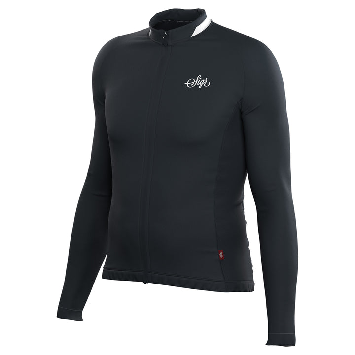 Sigr Krokus Black - Warmer Long Sleeved Jersey for Men