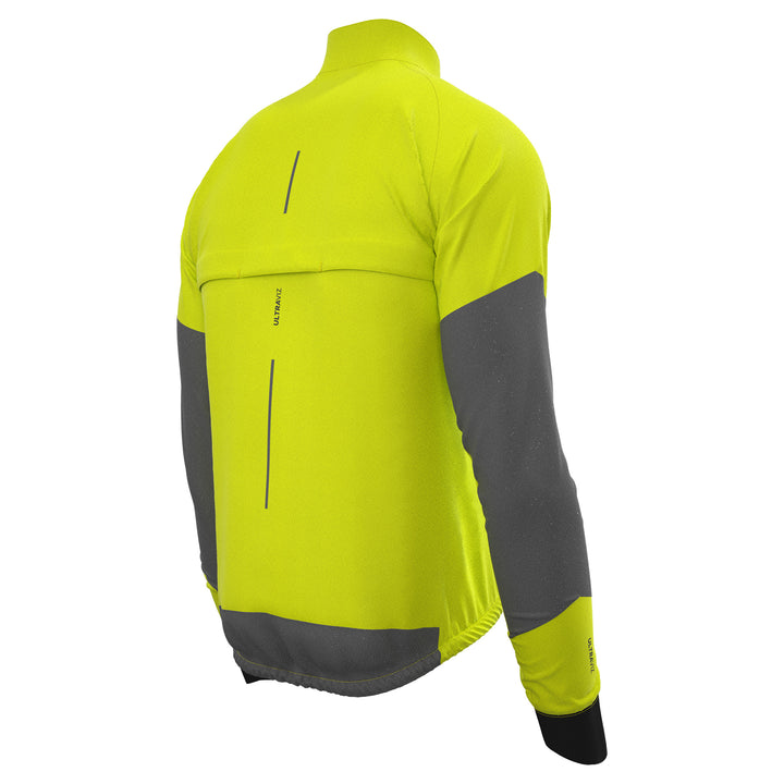 Sigr Östkusten Men's Cycling Rain Jacket: Waterproof, Breathable & High-Visibility Performance