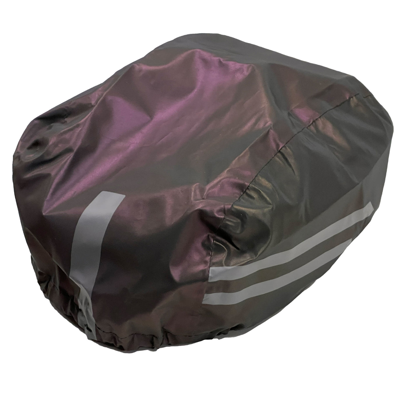 Sigr Tofsmes - Reflective Black Cycling Helmet Cover Unisex
