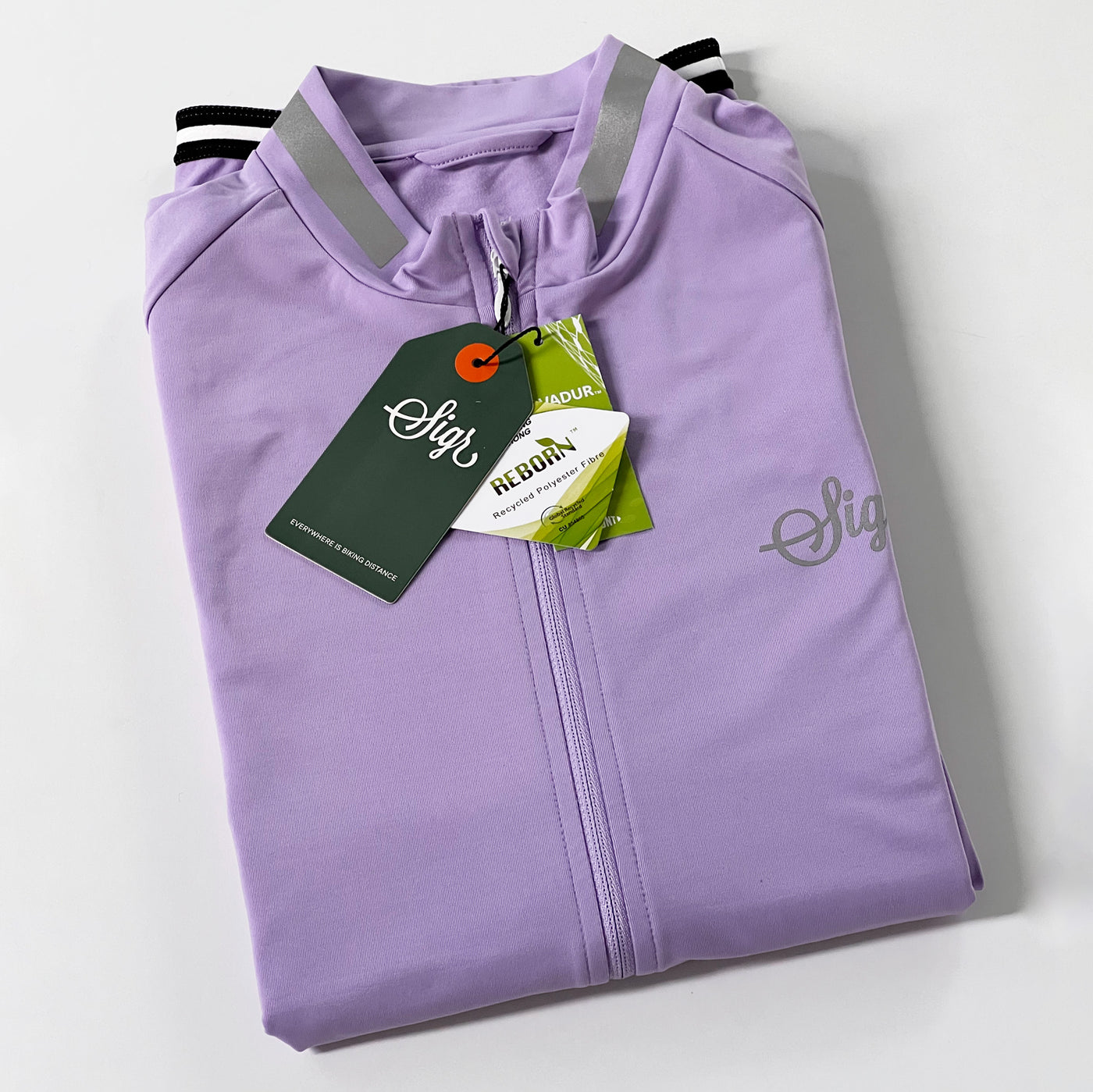 Sigr Wildflower - Light Purple Long Sleeved Jersey for Men